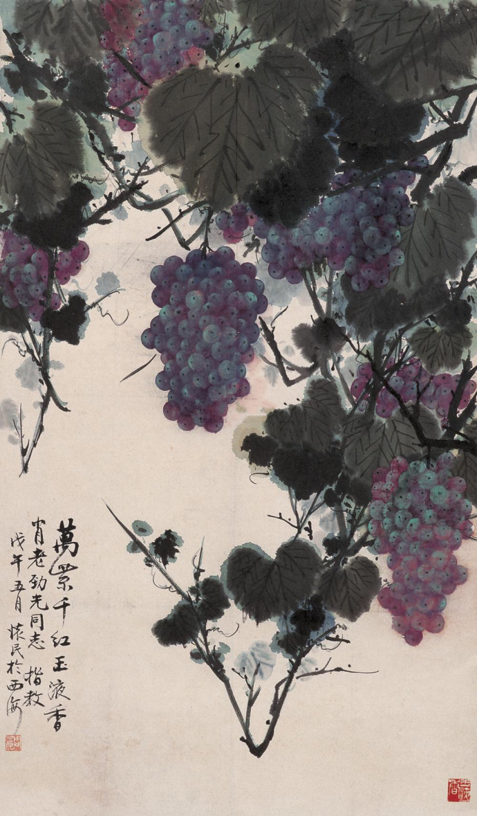 超美國畫圖集欣賞(52張)，高清國畫圖片賞析