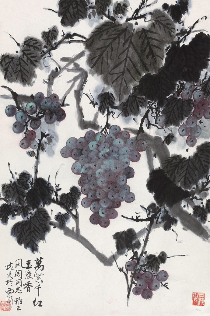 超美國畫圖集欣賞(52張)，高清國畫圖片賞析