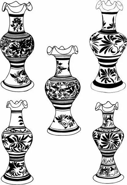 青花瓷素材圖案欣賞，中國傳統(tǒng)藝術(shù)就是這么美