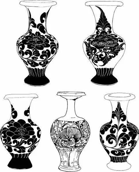 青花瓷素材圖案欣賞，中國傳統(tǒng)藝術(shù)就是這么美