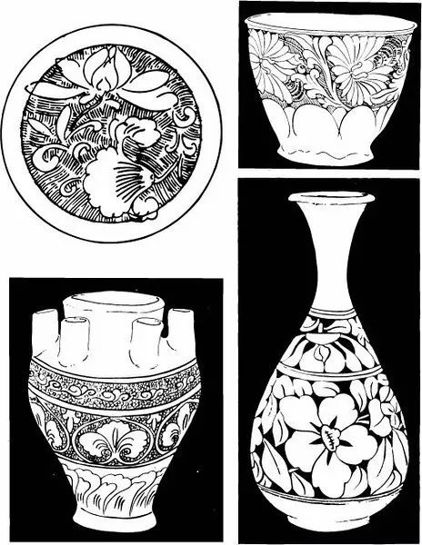 青花瓷素材圖案欣賞，中國傳統(tǒng)藝術(shù)就是這么美