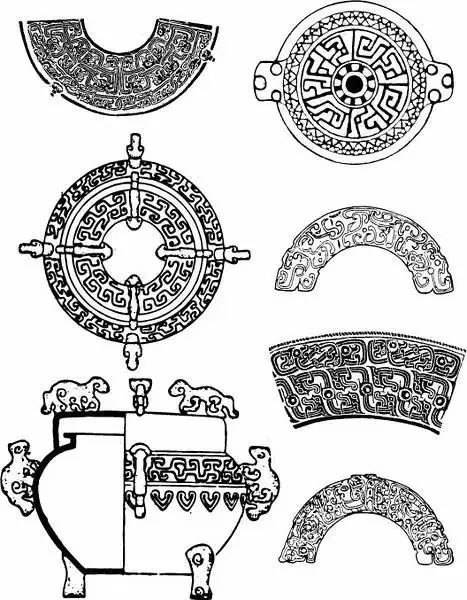 中國(guó)傳統(tǒng)圖案紋樣之青銅器，美得驚心動(dòng)魄!