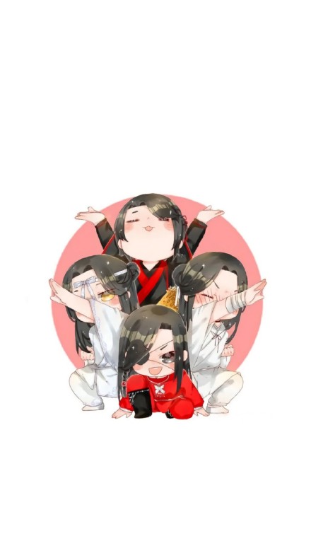 《魔道祖師》古風(fēng)圖片，超萌Q版人物壁紙圖集