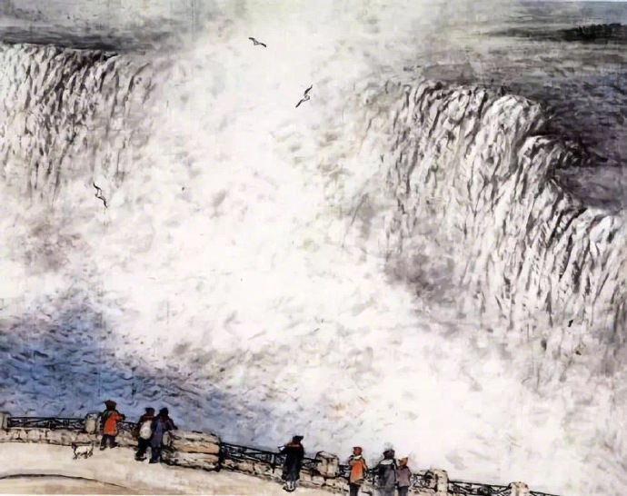 國畫山水圖集(41張)，高清國畫圖片欣賞