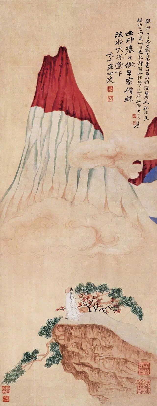 國畫山水圖集(41張)，高清國畫圖片欣賞