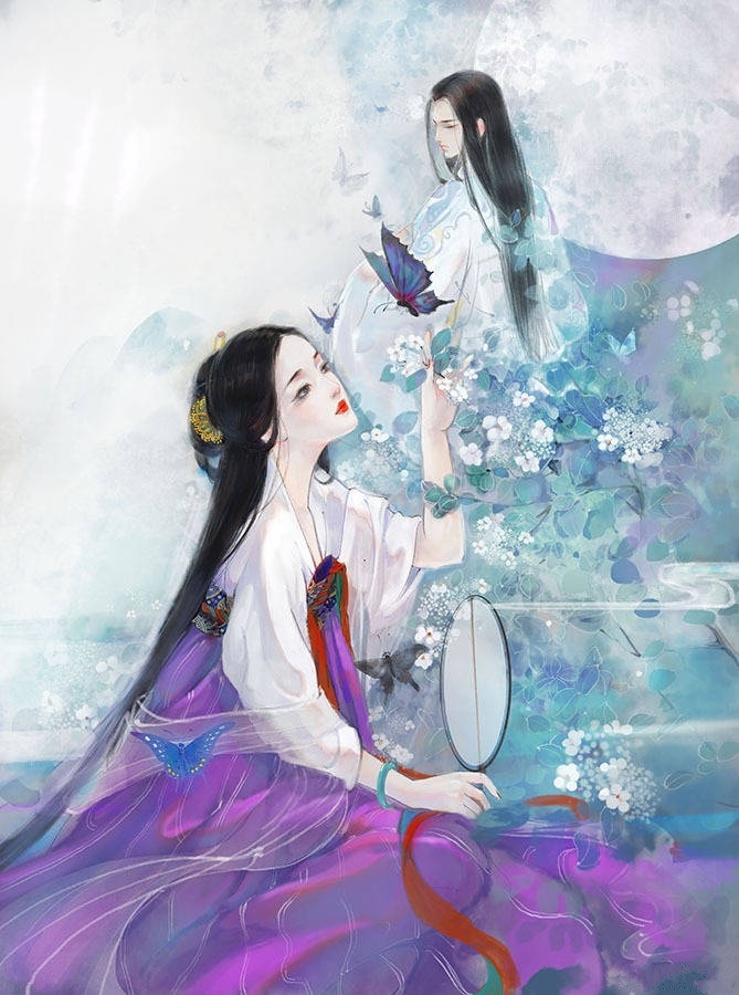 浪漫情侶古風(fēng)圖片，高清唯美古風(fēng)圖集