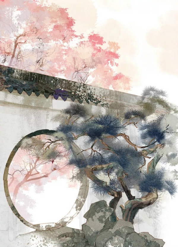 古風美景手機壁紙圖，超有禪意的古風圖片