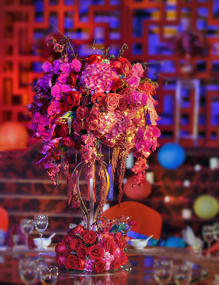 一場最美中國傳統(tǒng)婚禮，中式婚禮中的一角