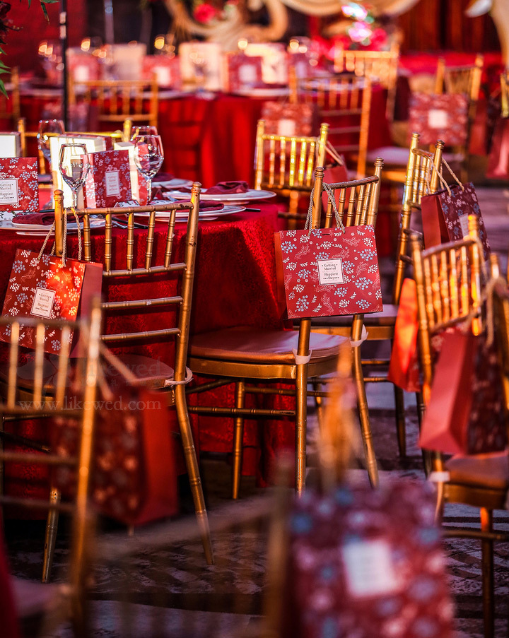 一場最美中國傳統(tǒng)婚禮，中式婚禮中的一角