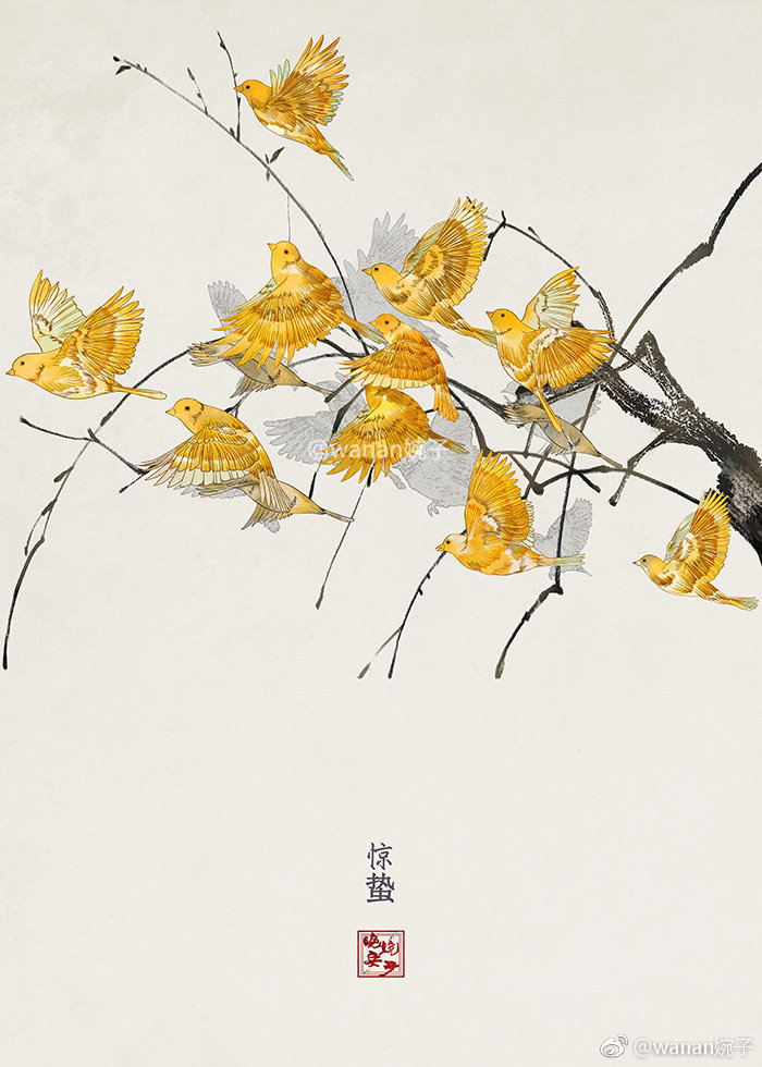 唯美意境24節(jié)氣古風(fēng)圖片，適合做壁紙的古風(fēng)圖片