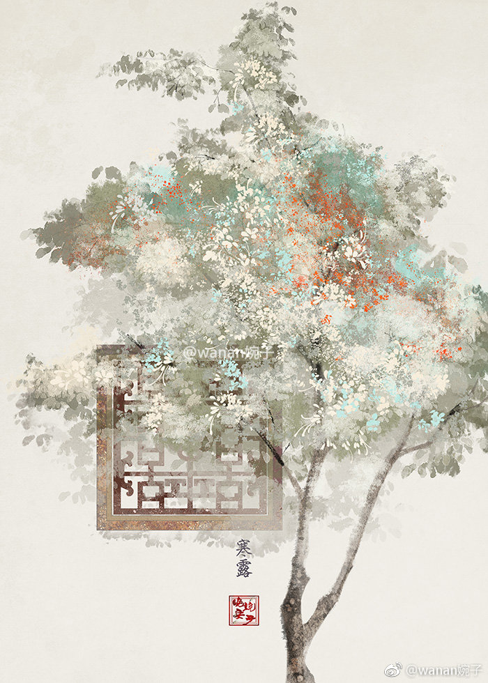 唯美意境24節(jié)氣古風(fēng)圖片，適合做壁紙的古風(fēng)圖片