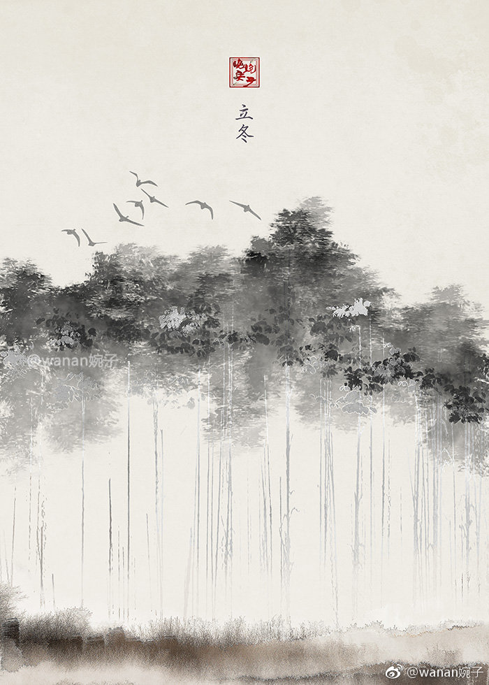 唯美意境24節(jié)氣古風(fēng)圖片，適合做壁紙的古風(fēng)圖片