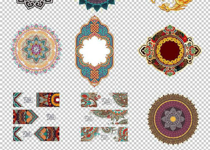 中國古典圖案欣賞，各具特色的中國傳統(tǒng)圖案