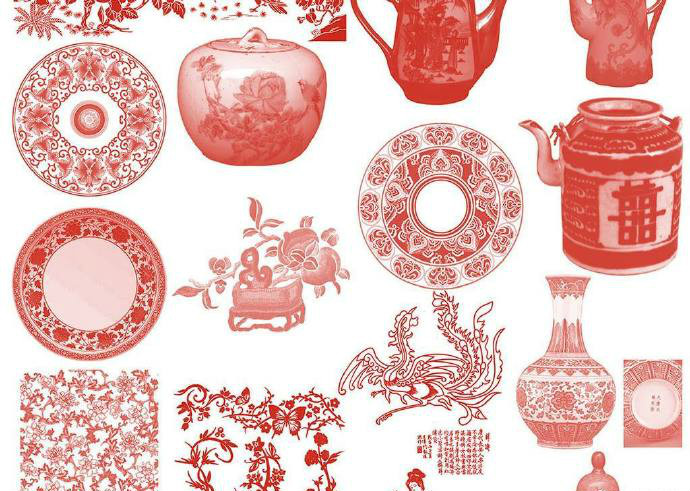 中國古典圖案欣賞，各具特色的中國傳統(tǒng)圖案