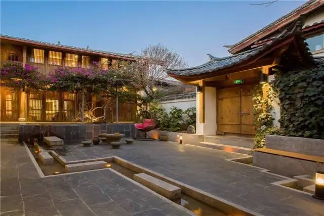 麗江新中式風格民宿，麗水云邊