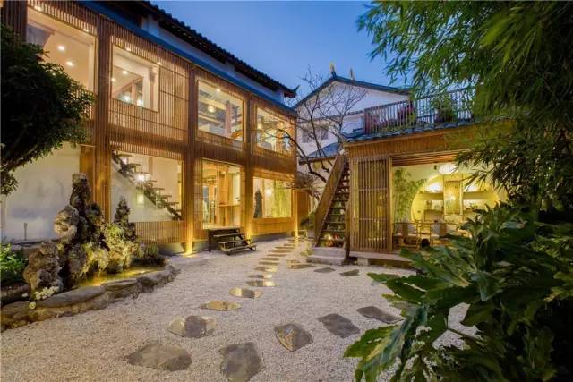 麗江新中式風(fēng)格民宿，麗水云邊