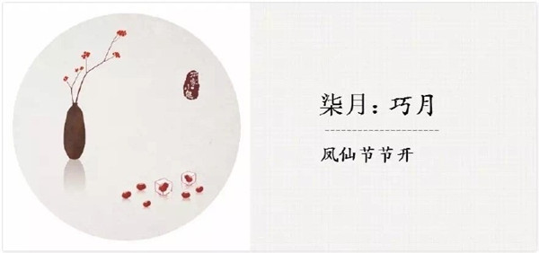 十二月份那些別樣的名稱