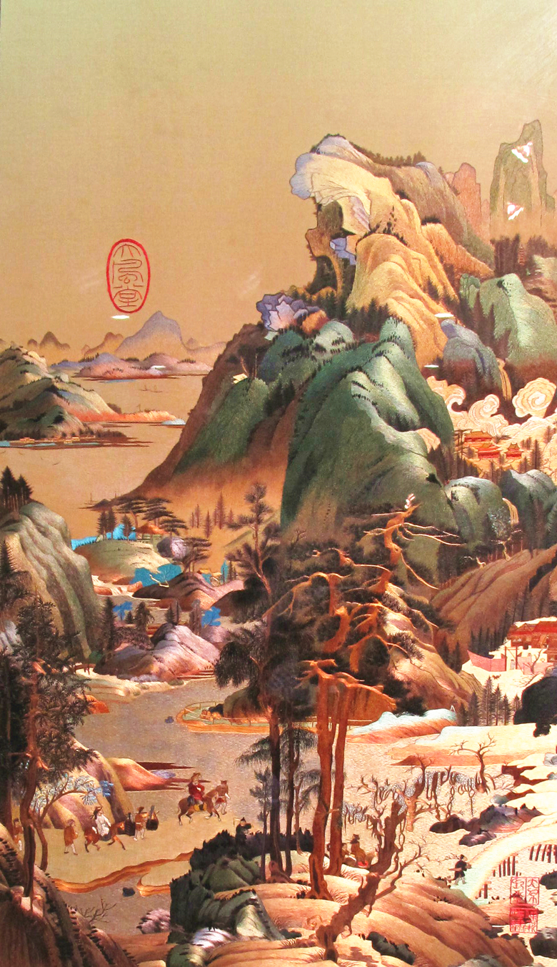 “蘇繡皇后”姚建萍，作品欣賞