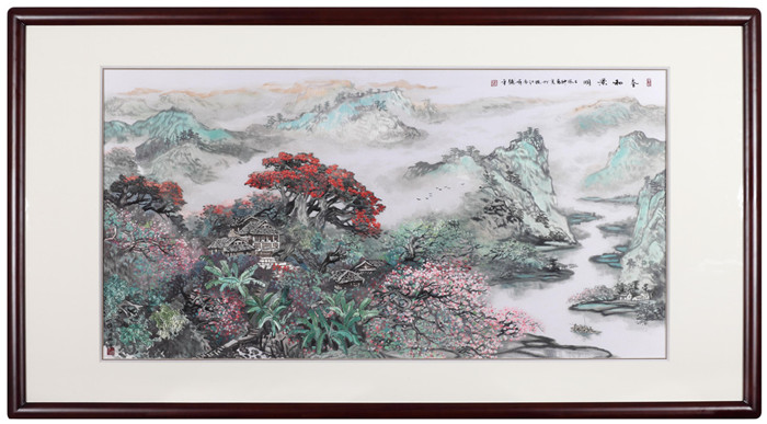 廣繡大師“花佬”許熾光，作品欣賞