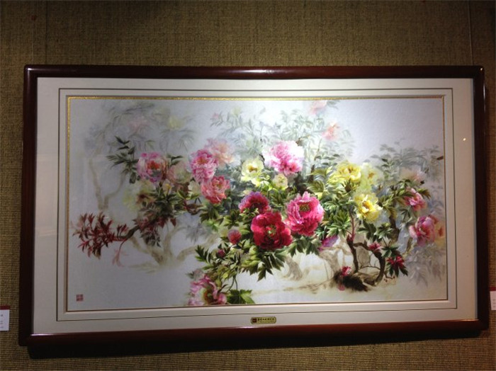 廣繡大師“花佬”許熾光，作品欣賞