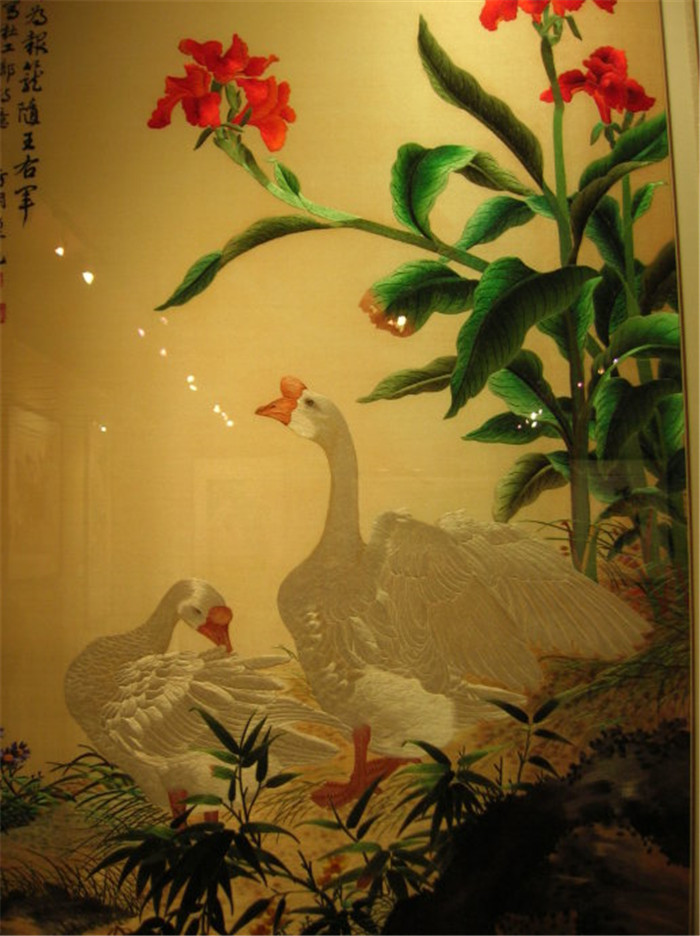 廣繡大師“花佬”許熾光，作品欣賞