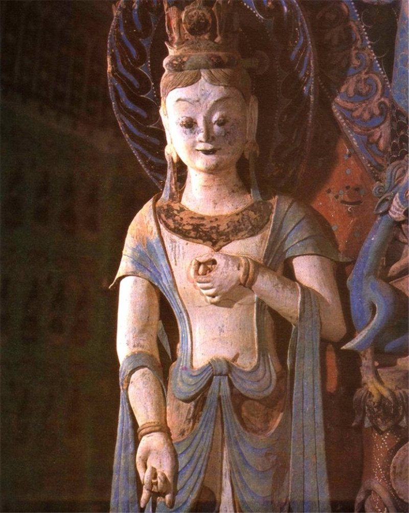敦煌石洞彩塑佛像(1)