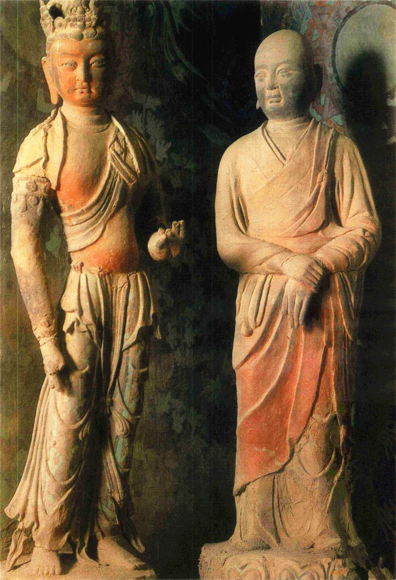 敦煌石洞彩塑佛像(2)