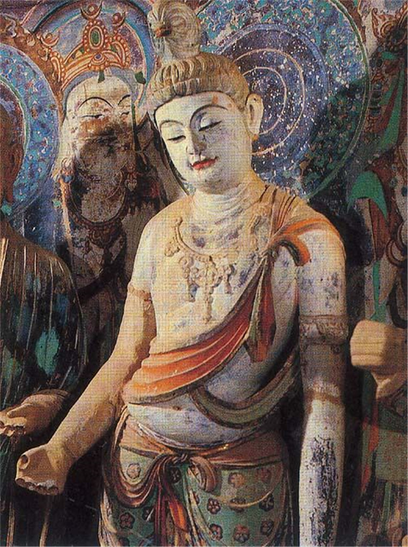 敦煌石洞彩塑佛像(2)