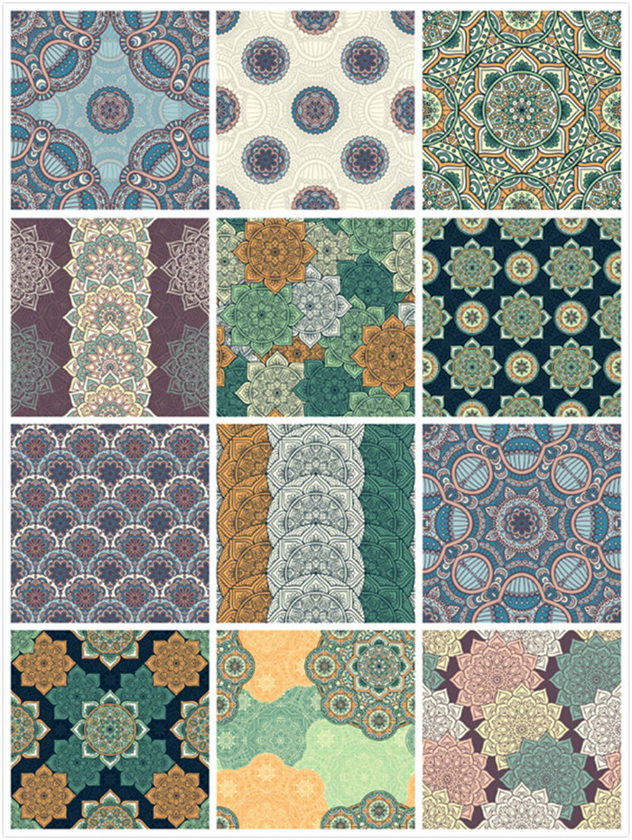 中國古典傳統(tǒng)民族風格藝術圖案