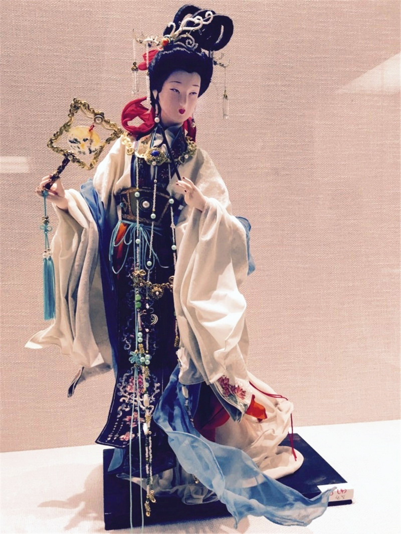 中國(guó)傳統(tǒng)工藝品，絹人