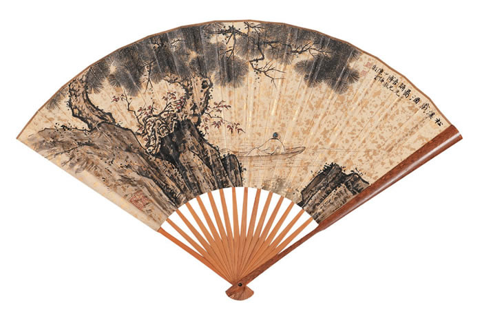 中國(guó)傳統(tǒng)書畫折扇之美