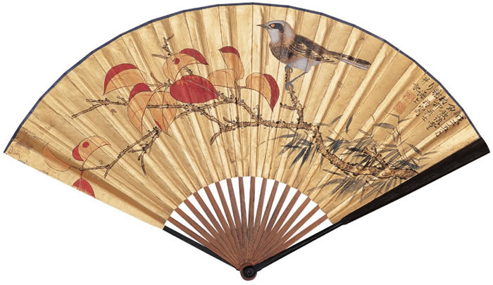 中國(guó)傳統(tǒng)書畫折扇之美