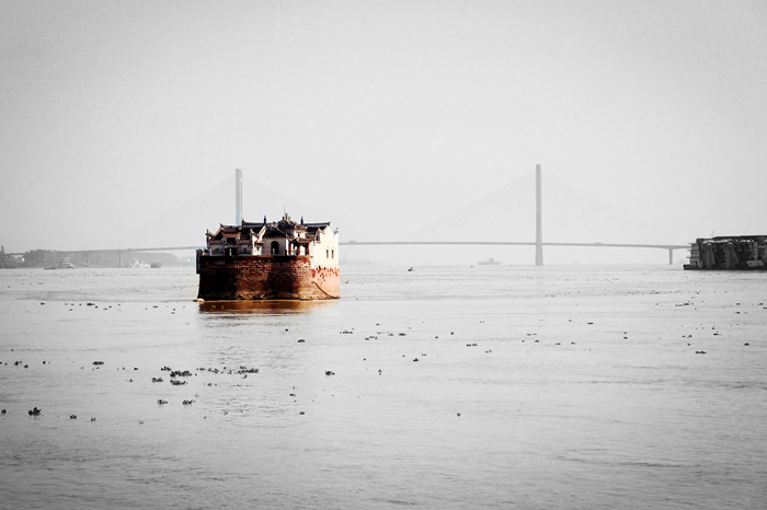 “萬里長江第一閣”鄂州觀音閣，700年屹立不倒