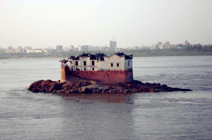 “萬里長江第一閣”鄂州觀音閣，700年屹立不倒