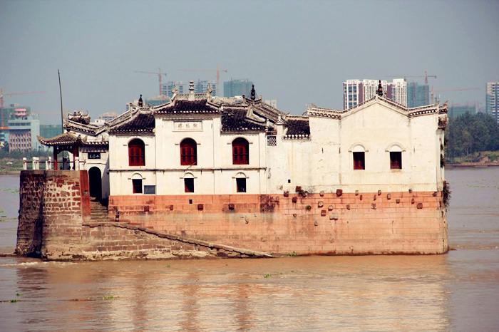 “萬里長江第一閣”鄂州觀音閣，700年屹立不倒