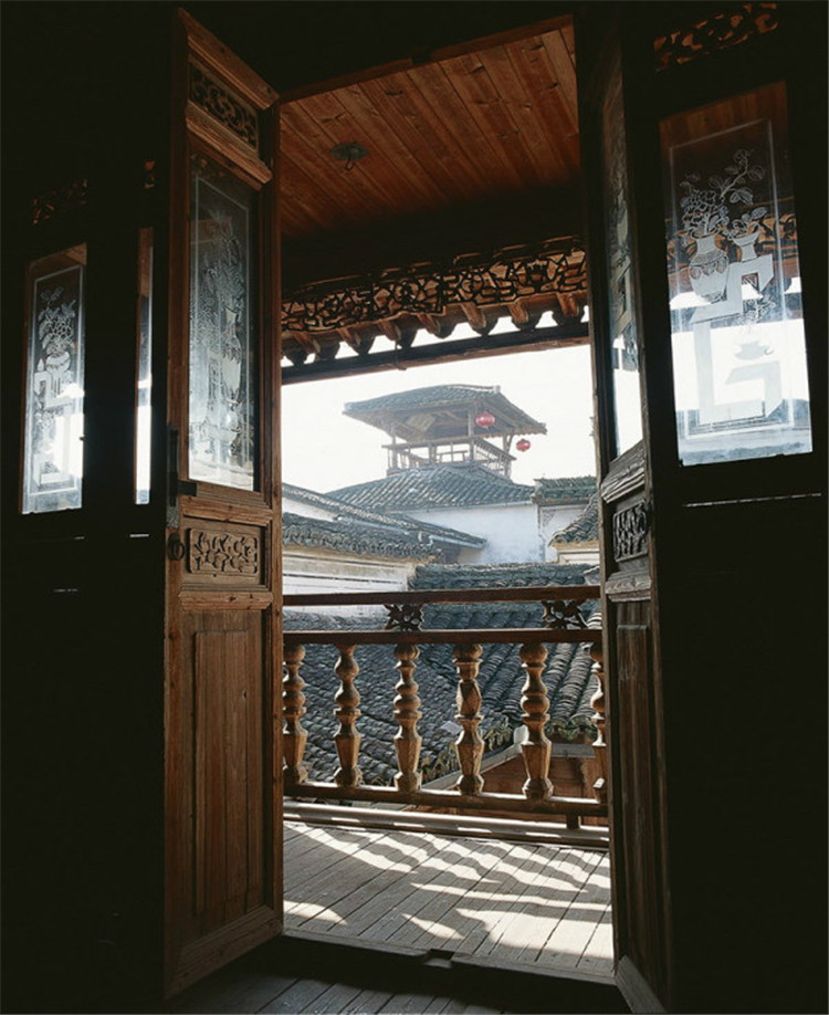 古建筑家佳樂文學(xué)精致古門欣賞