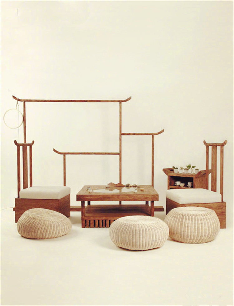 新中式室內傳統(tǒng)淡雅風格裝修