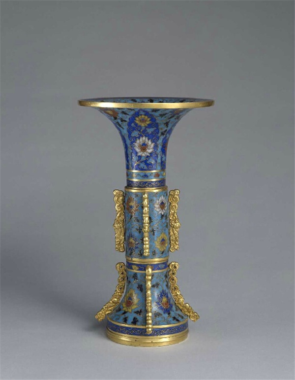 故宮博物館藏元明清掐絲琺瑯，景泰藍(lán)