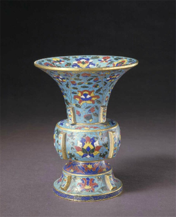 故宮博物館藏元明清掐絲琺瑯，景泰藍(lán)