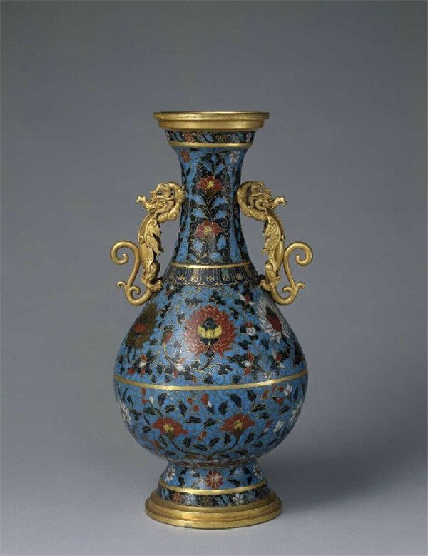 故宮博物館藏元明清掐絲琺瑯，景泰藍(lán)