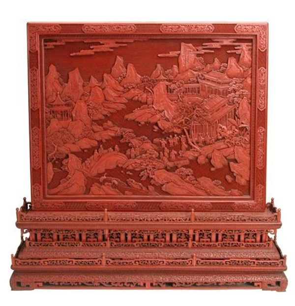 清代宮廷的屏風之美