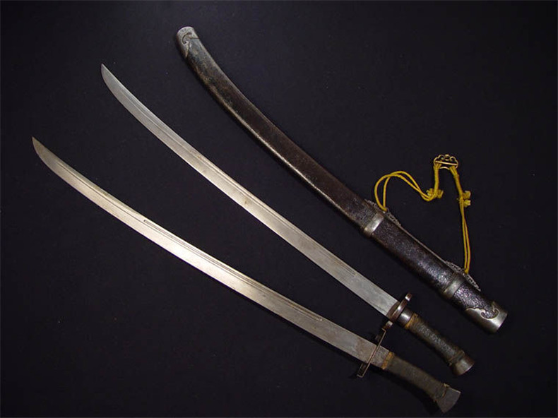 繡春刀、唐刀與雁翎刀（繡春刀兵器圖片)