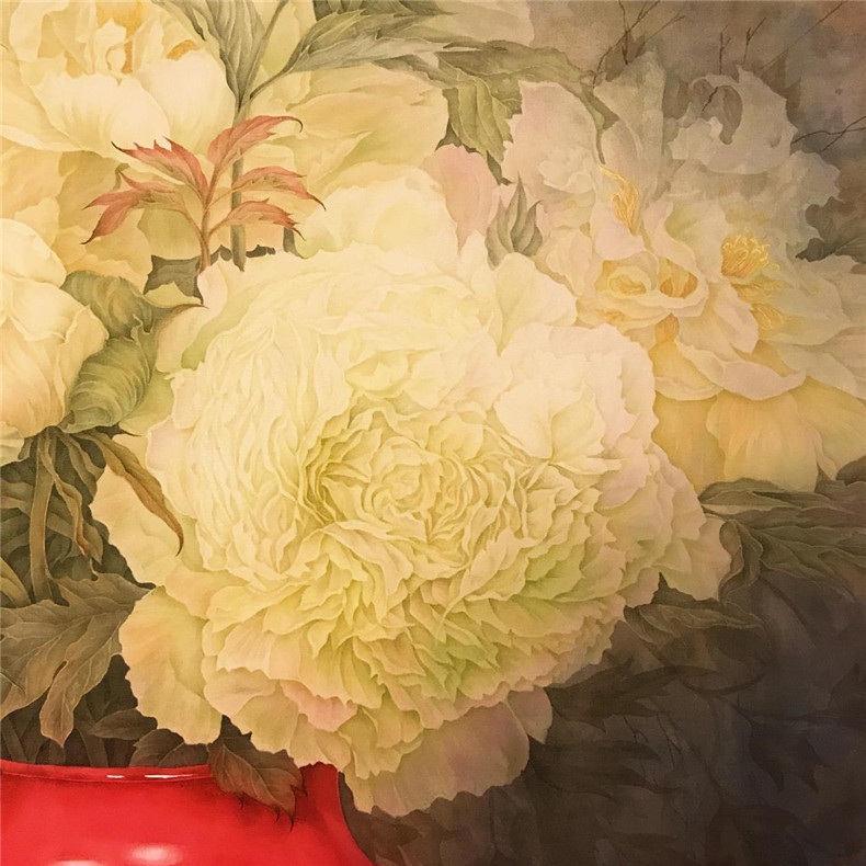 富貴平安，國(guó)色天香牡丹國(guó)畫欣賞