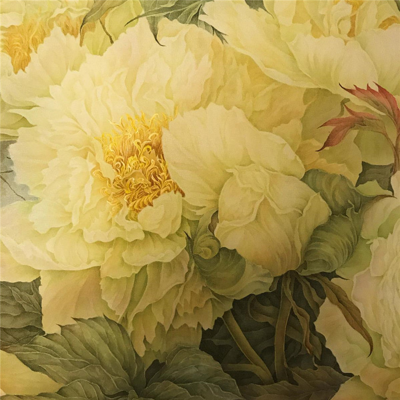 富貴平安，國(guó)色天香牡丹國(guó)畫欣賞
