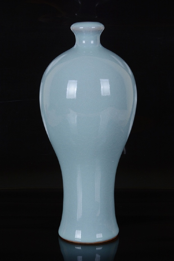 海棠瓶、梅瓶、玉蘭瓶藍色瓷器欣賞