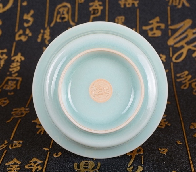 龍泉窯青瓷瓷杯、瓷碗欣賞