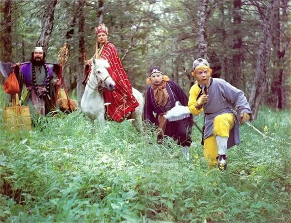 老版《西游記》攝影，美如畫的劇照