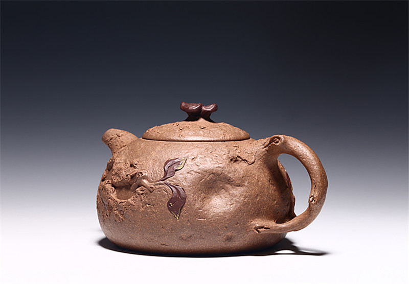 宜興名家純全手工紫砂壺靈芝供春壺泡茶壺茶具