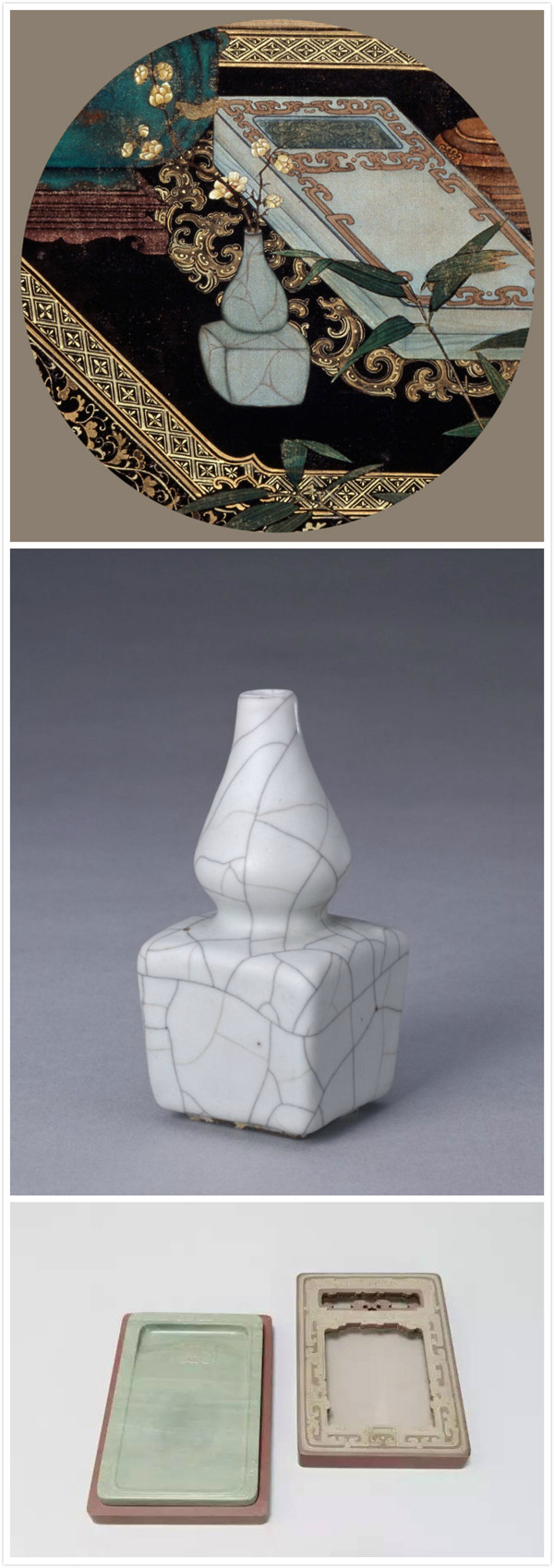 古代精美文物畫像與實(shí)物