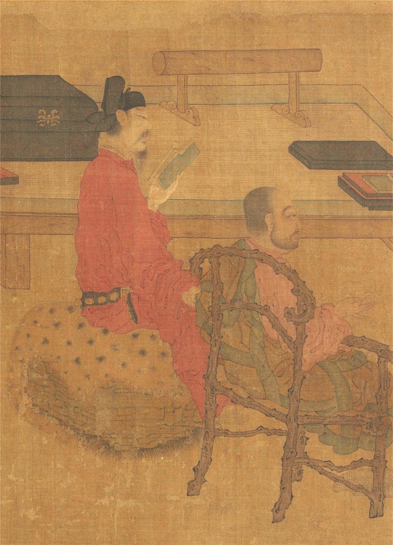  南宋《琉璃堂人物圖》國(guó)畫(huà)欣賞